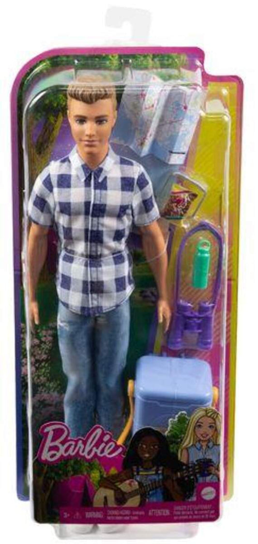Barbie „Abenteuer zu zweit“ Ken Camping-Puppe und Zubehör