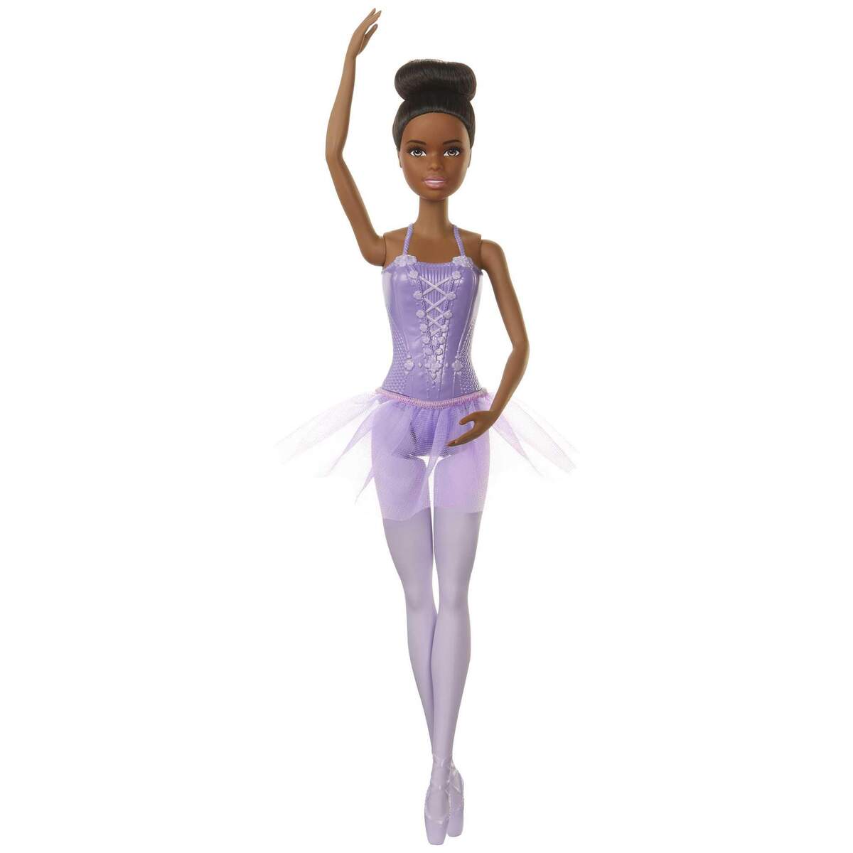 Barbie Ballerina-Puppe mit Tutu und Spitzenschuhen, 1 Stück, 3-fach sortiert