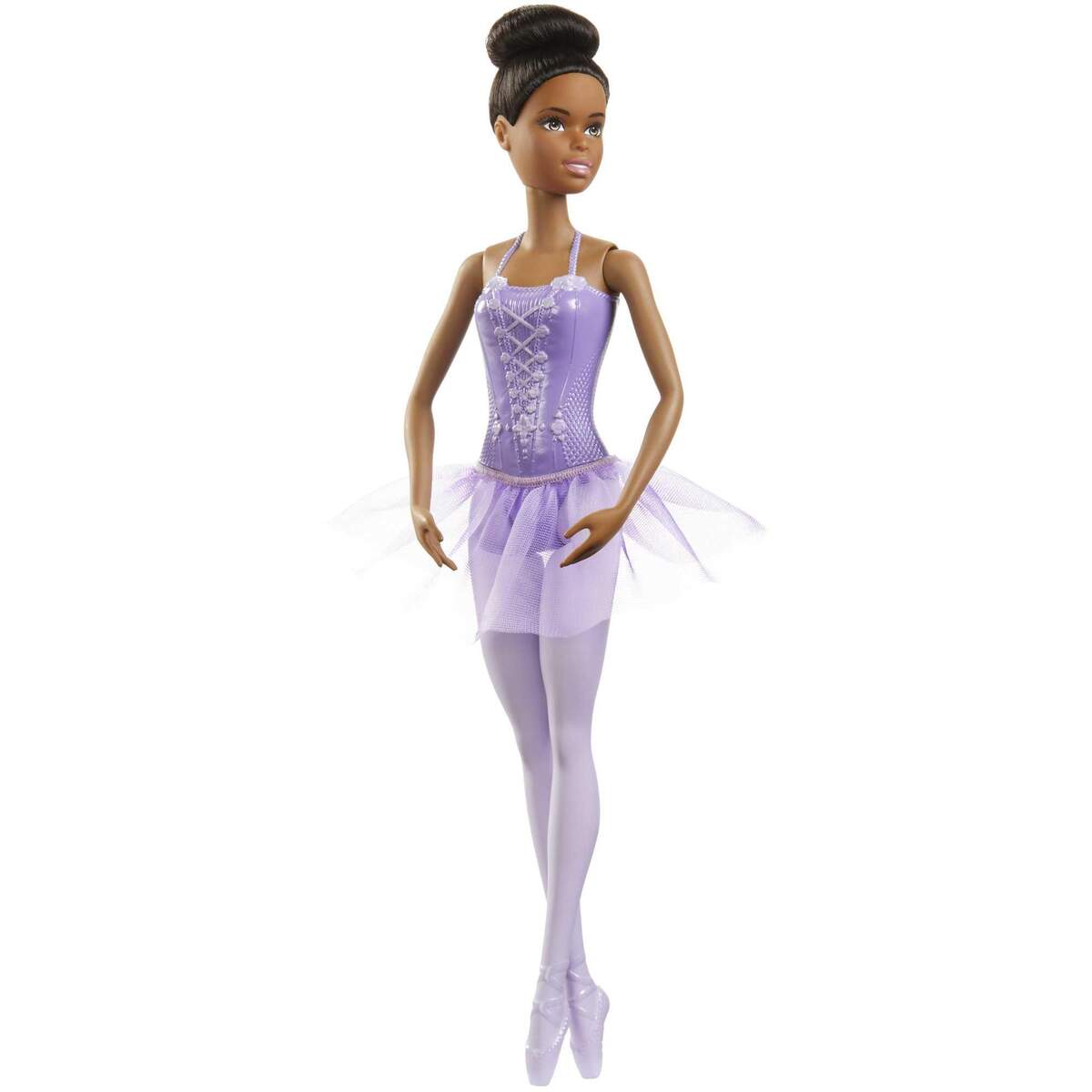 Barbie Ballerina-Puppe mit Tutu und Spitzenschuhen, 1 Stück, 3-fach sortiert