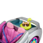 Barbie Extra Auto Cabrio (glitzert) mit Regenbogen Reifen, Zubehör