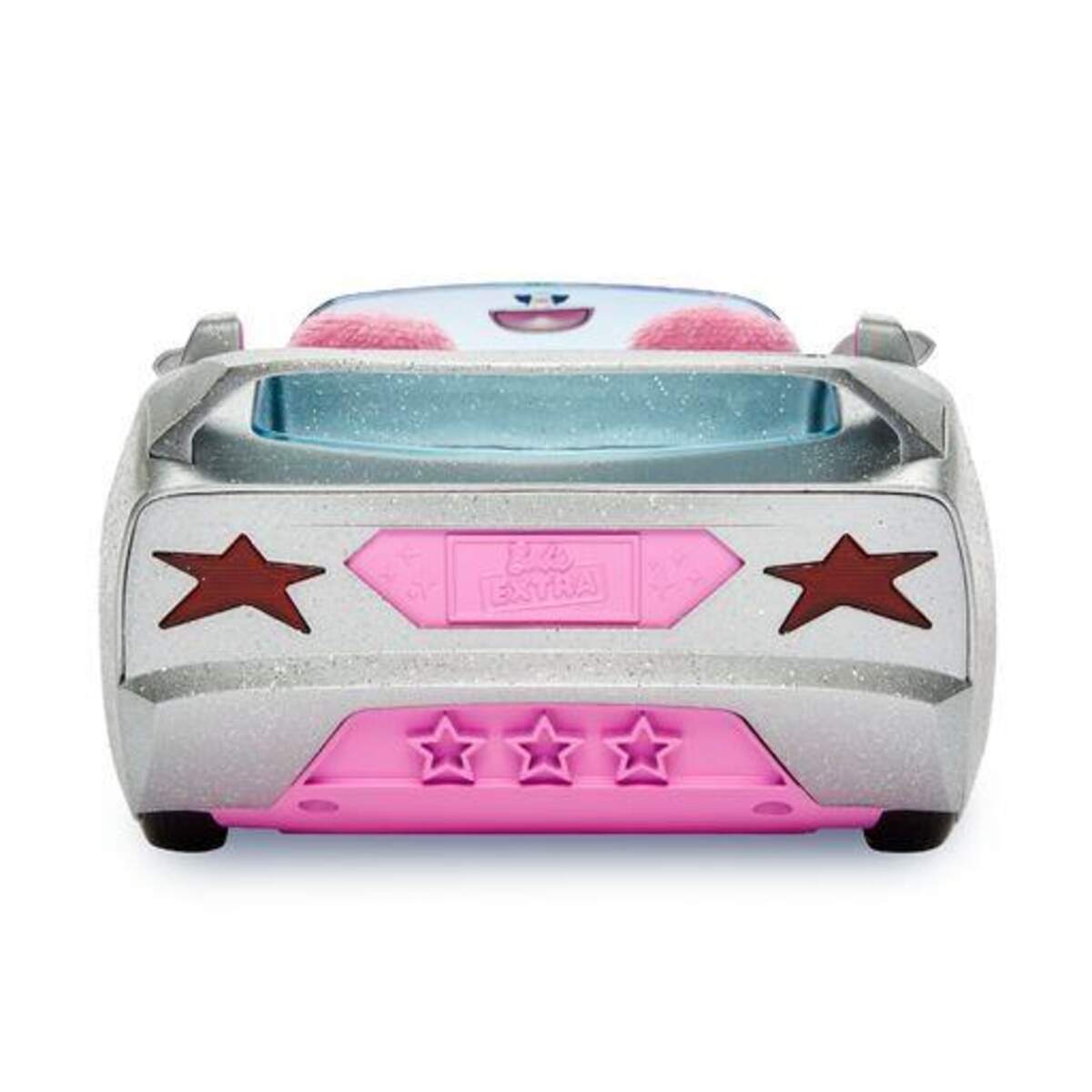 Barbie Extra Auto Cabrio (glitzert) mit Regenbogen Reifen, Zubehör