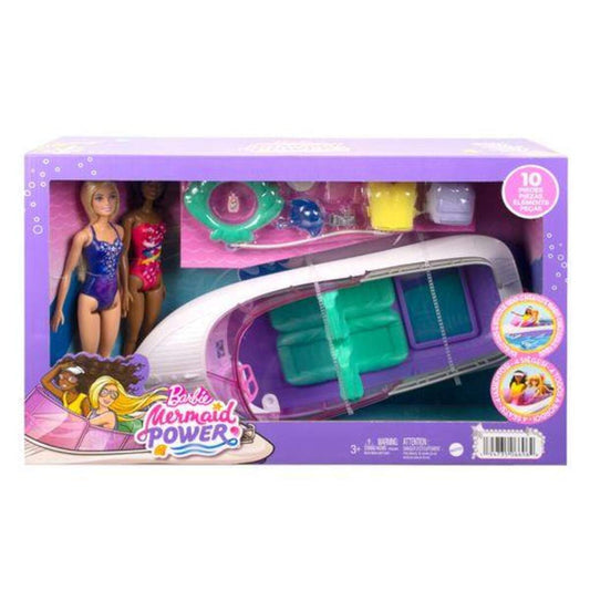 Barbie „Meerjungfrauen Power' Spielset mit Puppen und Boot