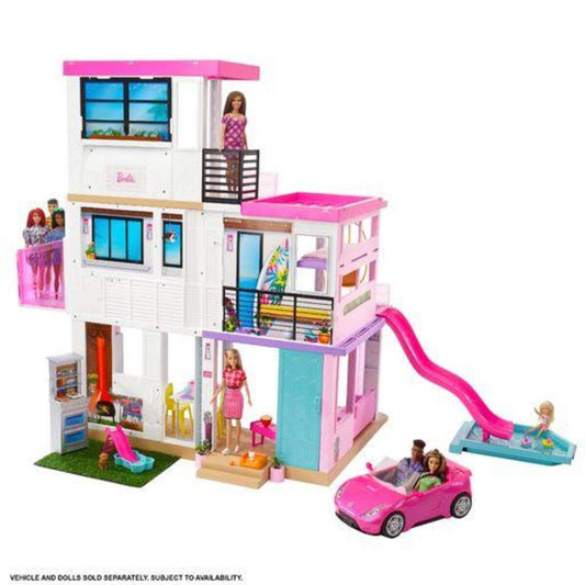Barbie Traumvilla, Puppenhaus, Barbie Traum-Haus mit Zubehör