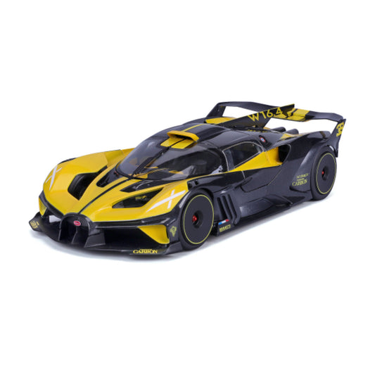 BBURAGO Bugatti Bolide gelb/schwarz, 1:18