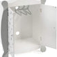 Bayer Chic Puppen-Kleiderschrank Stars grey