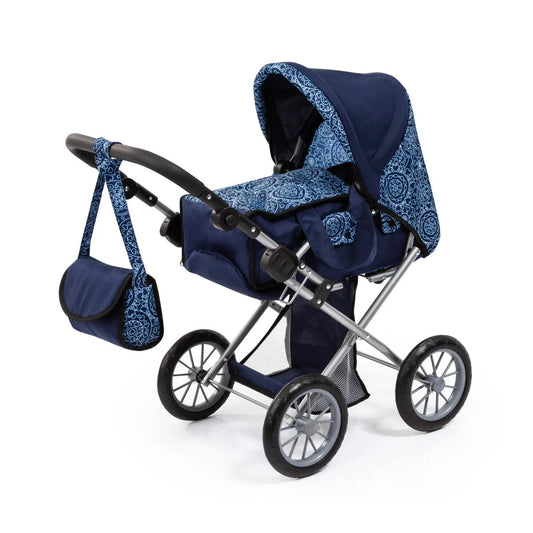 Bayer Design Puppenwagen City Star blau