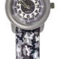 bb Klostermann Kinderuhr Textil Camouflage grau