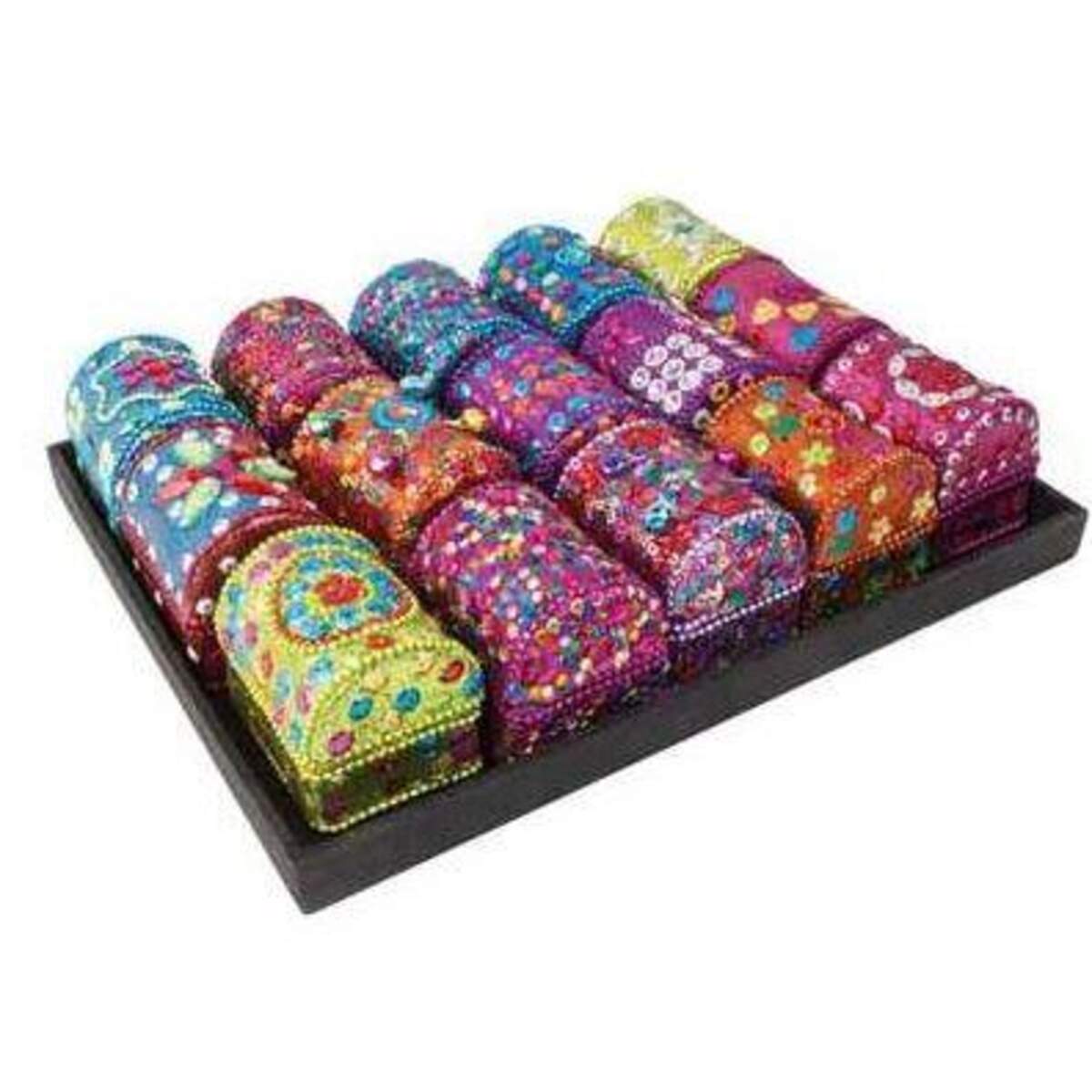 bb Klostermann Schmuckbox Oriental Style klein, 1 Stück, 15-fach sortiert