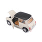 BBURAGO Mini Cooper (1969) beige/schwarz, 1:16