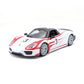 BBURAGO Race Porsche 918 Spyder, Weissach, 1:24