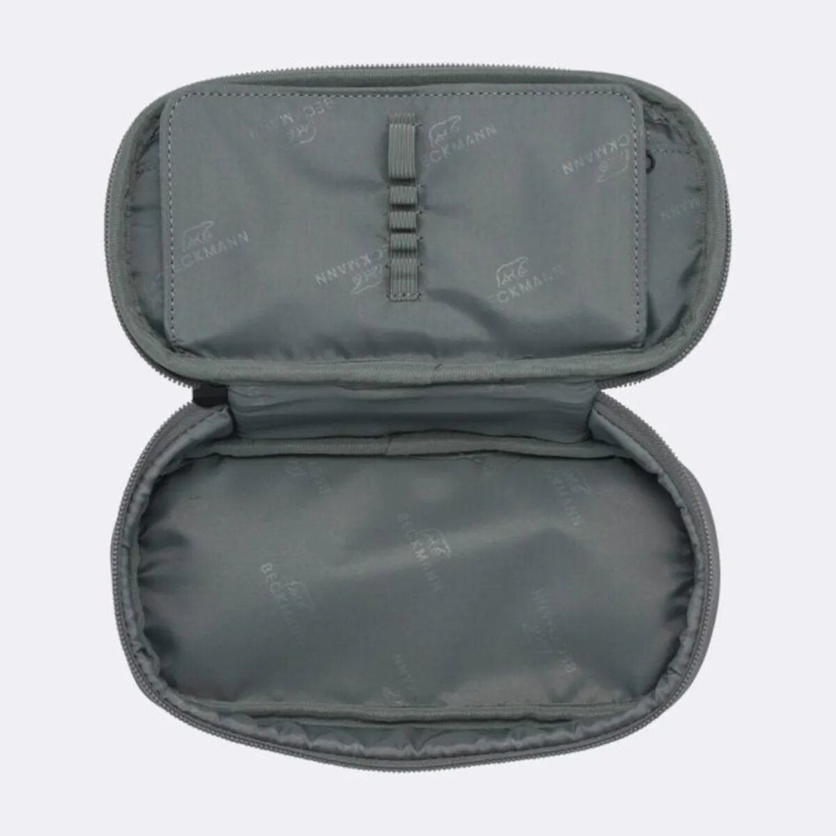 Beckmann Ovales Schlamperetui Sport Junior, Green Padded