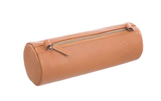 Beckmann Schlamperetui Leder, medium Natur