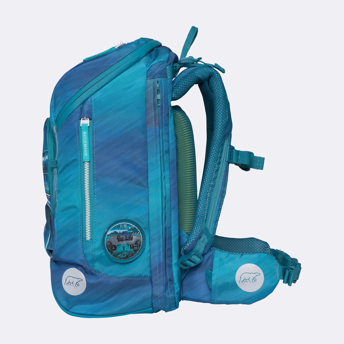 Beckmann Schulrucksack-Set Active Air FLX  Racing, 6-teilig