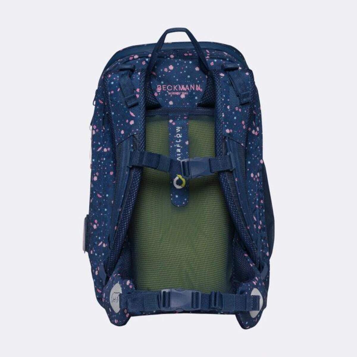 Beckmann Schulrucksack-Set Active Air FLX - Forest Deer Blue, 6-teilig