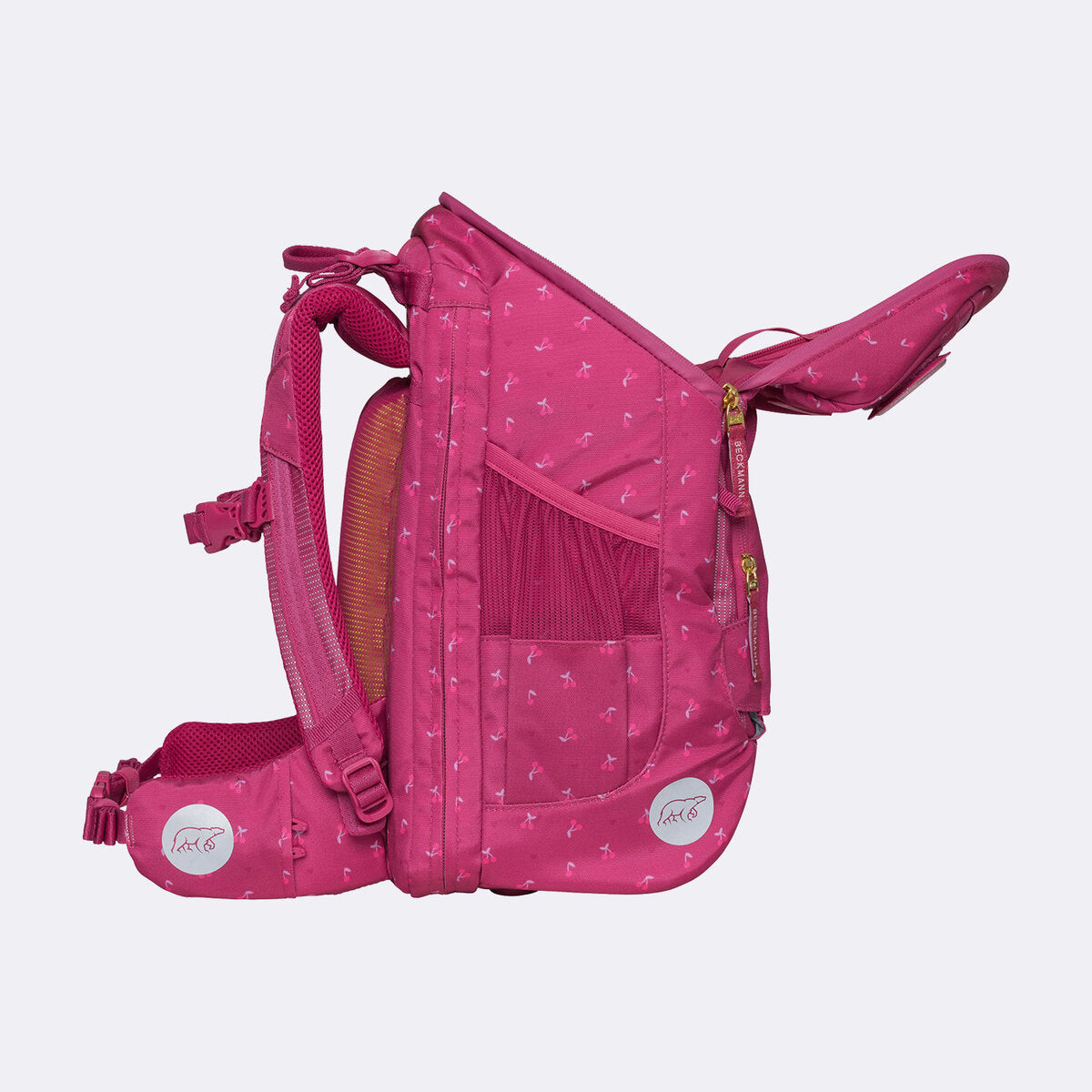 Beckmann Schulrucksack-Set Active Air FLX Cherry, 6-teilig