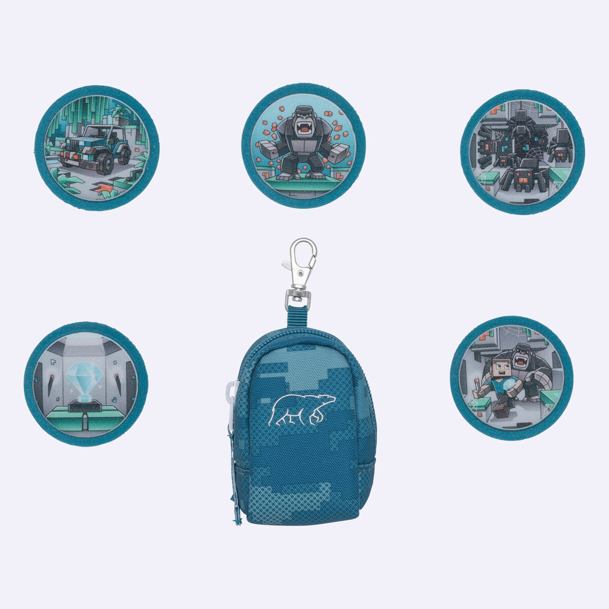Beckmann Schulrucksack-Set Active Air FLX Jungle Game, 6-teilig