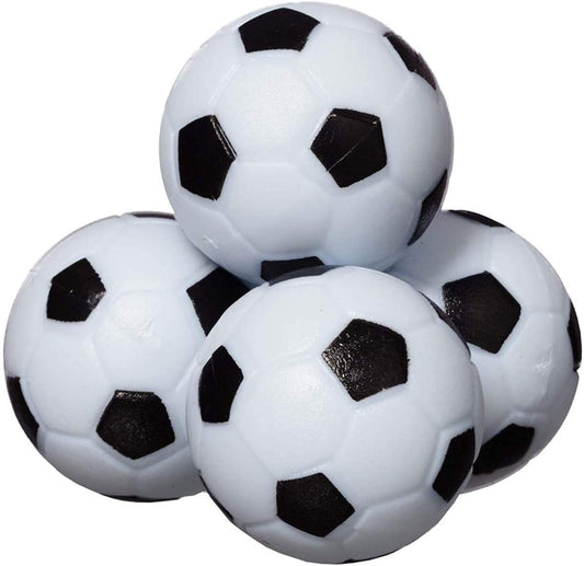 BEST Sporting Kickerbälle 36mm, 4 Stück im Set für Tischkicker