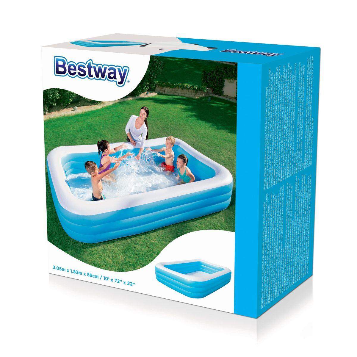 Bestway Family Pool "Deluxe" 305 x 183 x 56 cm