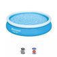 Bestway Fast Set™ Aufstellpool-Set mit Filterpumpe Ø 366 x 76 cm, blau, rund