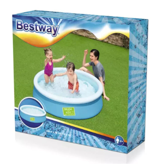 Bestway® My First Fast Set Aufstellpool Ø 152 x 38 cm, blau, rund