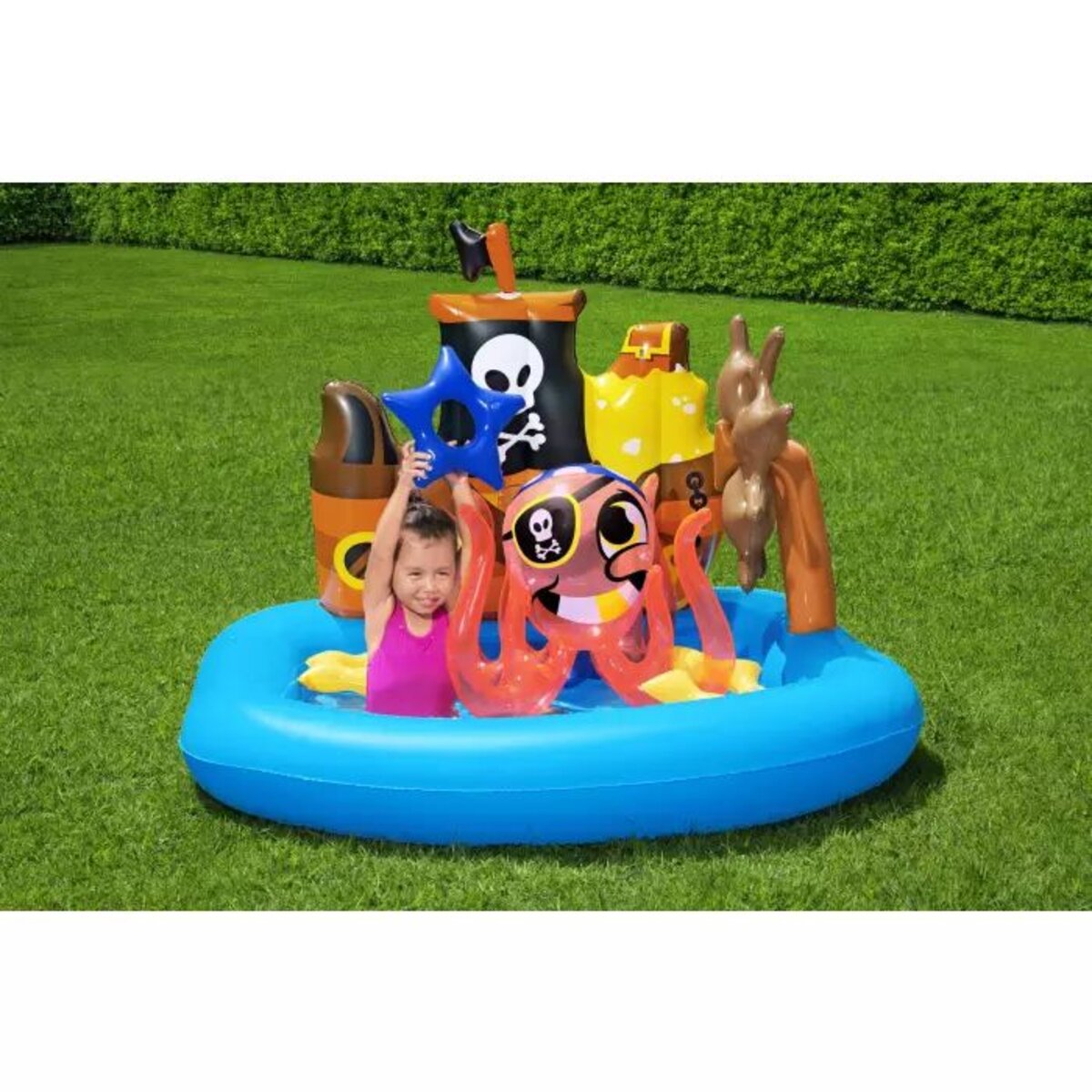 Bestway Wasserspielcenter Ships Ahoi 140 x 130 x 104 cm