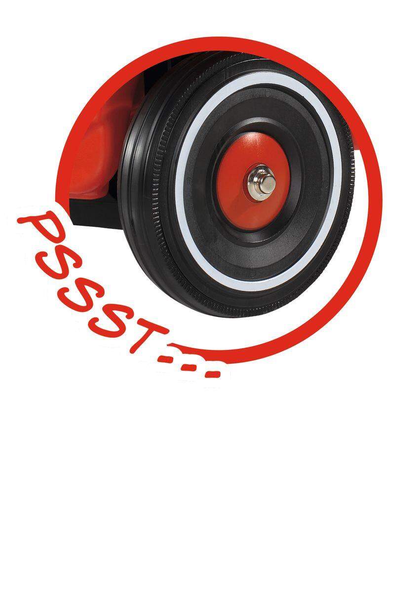 BIG Bobby Car Classic rot, mit Flüsterrädern und Schuhschonern
