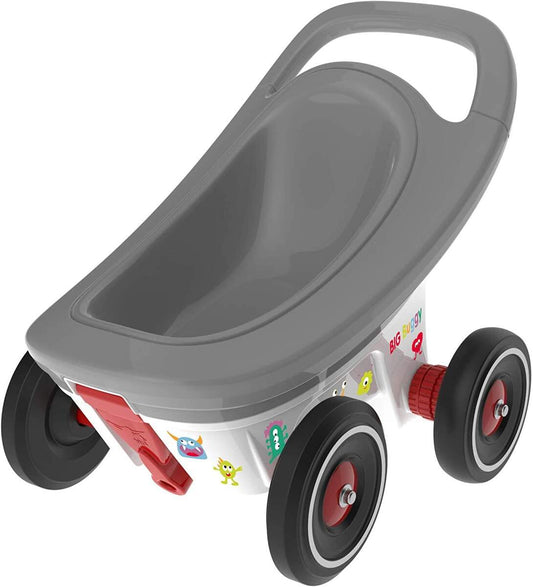 BIG Buggy Multifunktionsanhänger 3-in-1, grau