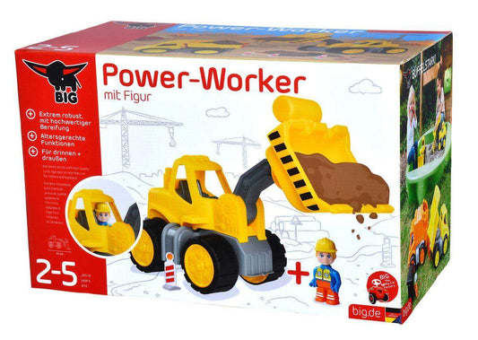 BIG Power-Worker Radlader + Figur