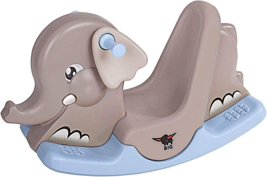 BIG Rocking-Elephant grau