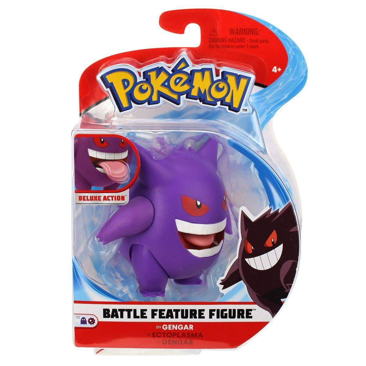 Boti Pokemon Battle Feature Figur Gengar, 9 cm