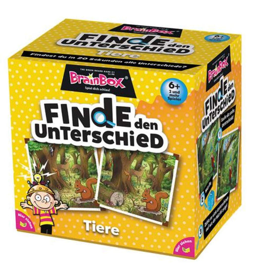 BrainBox Finde den Unterschied Tiere