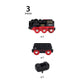 BRIO Batterie-Dampflok mit Wassertank