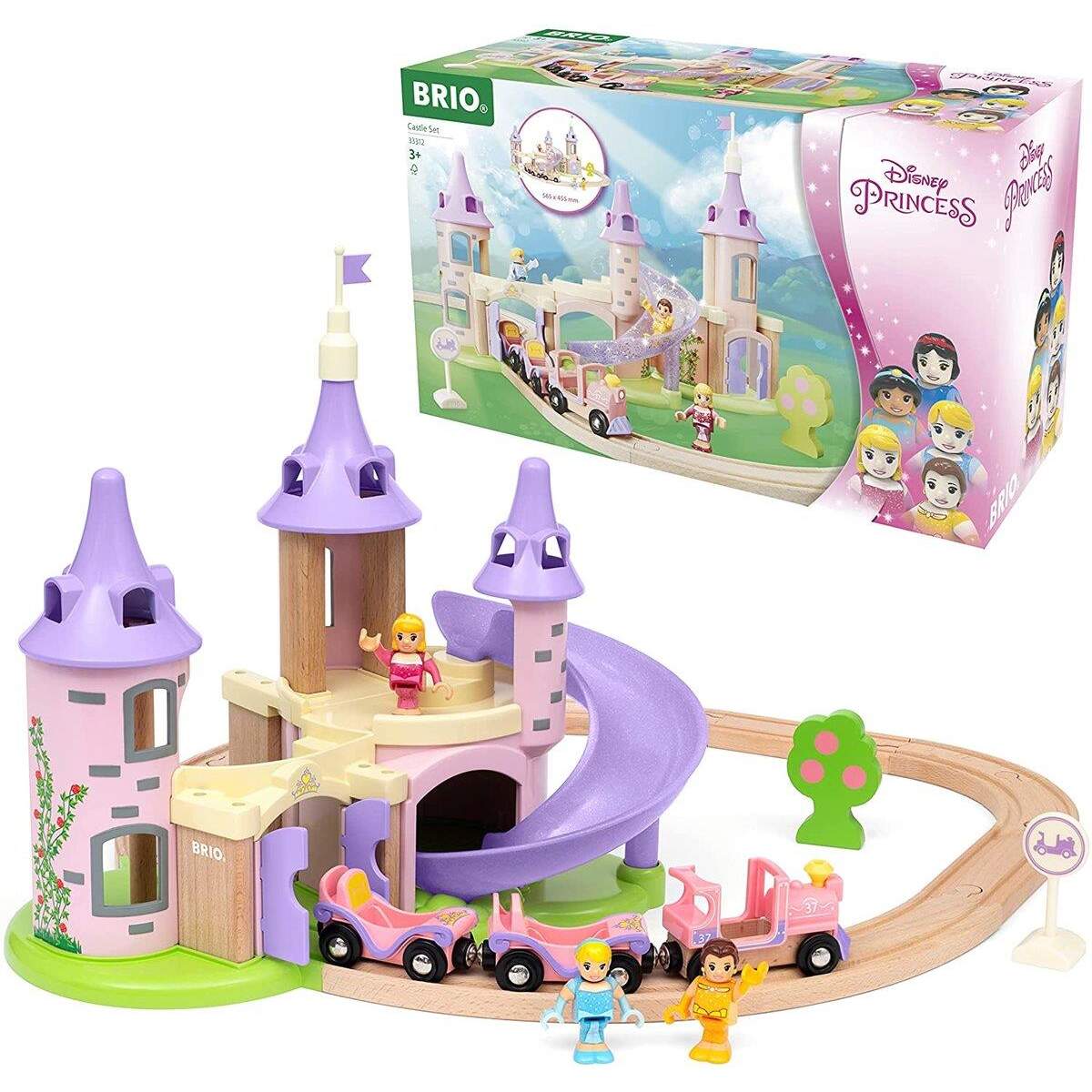 BRIO Disney Princess - Traumschloss Eisenbahn-Set