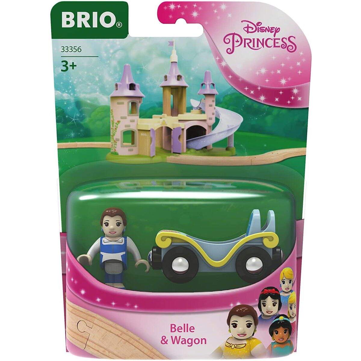 BRIO Disney Princess Belle & Wagon