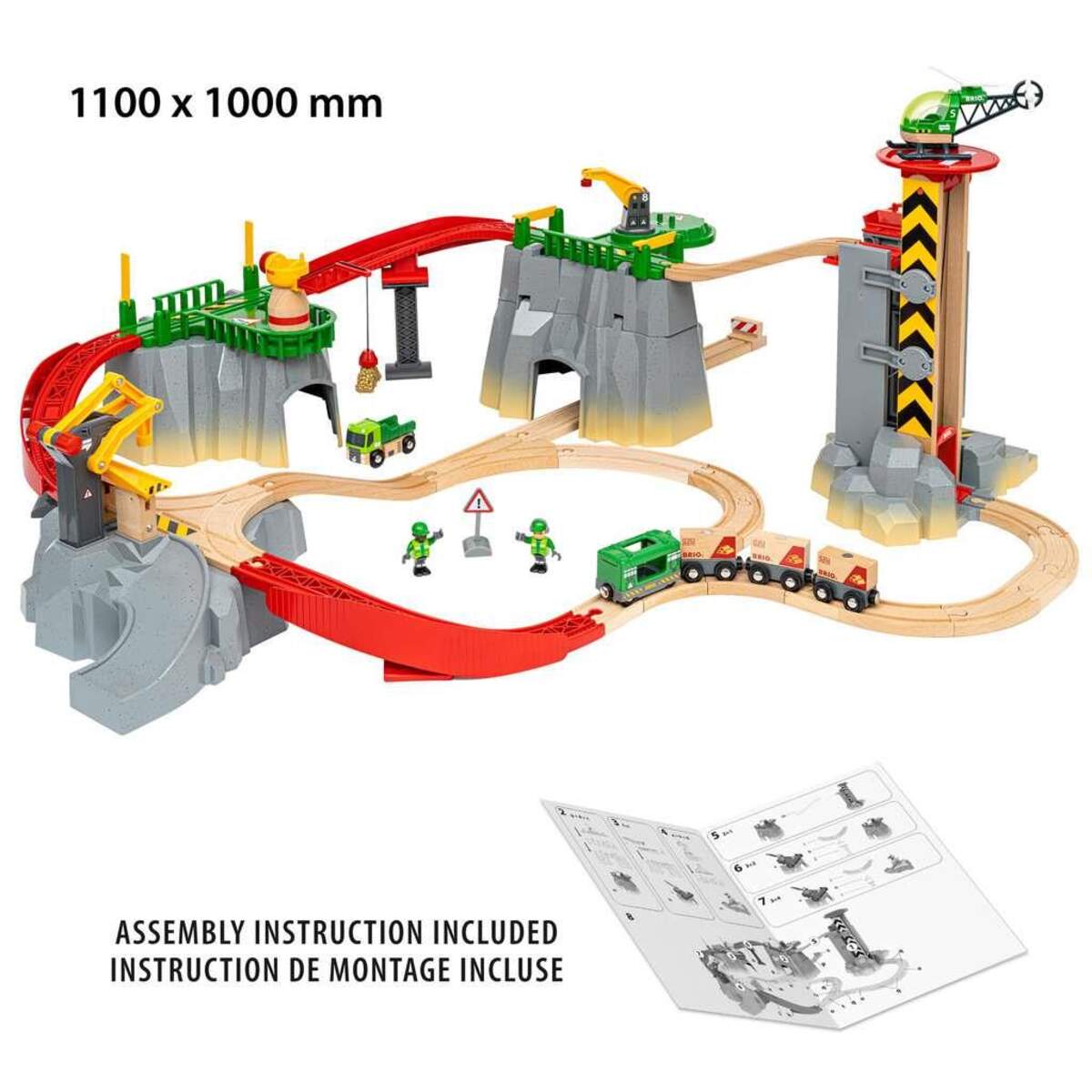 BRIO Gebirgs-Frachten Set Deluxe