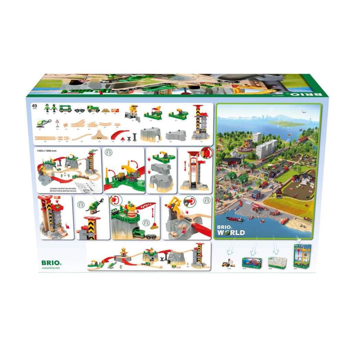 BRIO Gebirgs-Frachten Set Deluxe