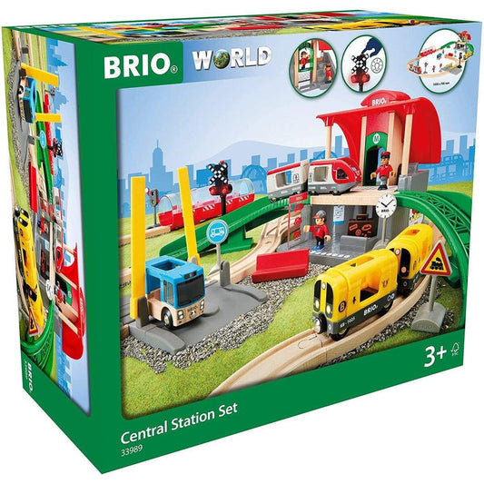 BRIO Großes City Bahnhof Set