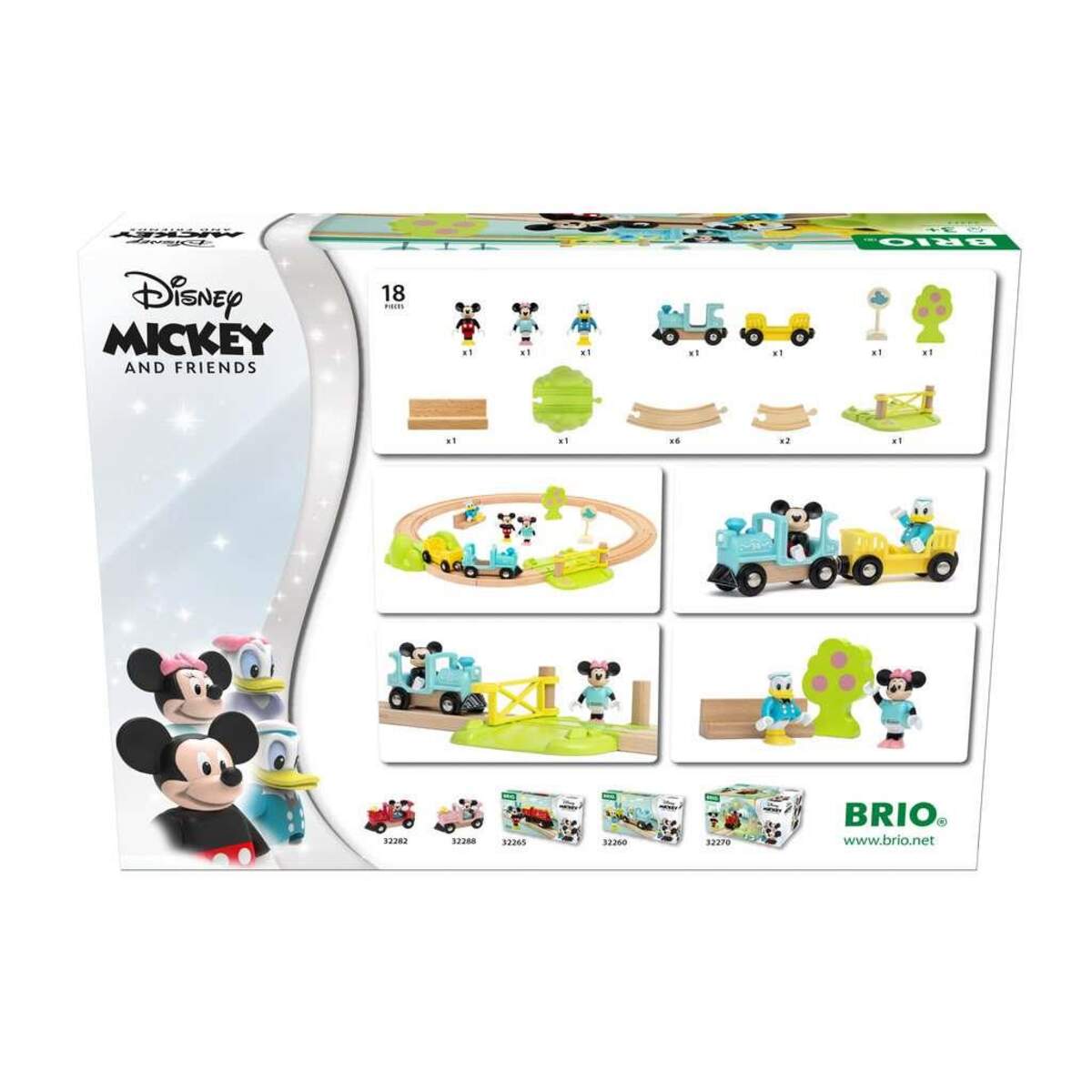 BRIO Micky Maus Eisenbahn-Set