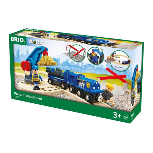 BRIO Polizei Goldtransport-Set