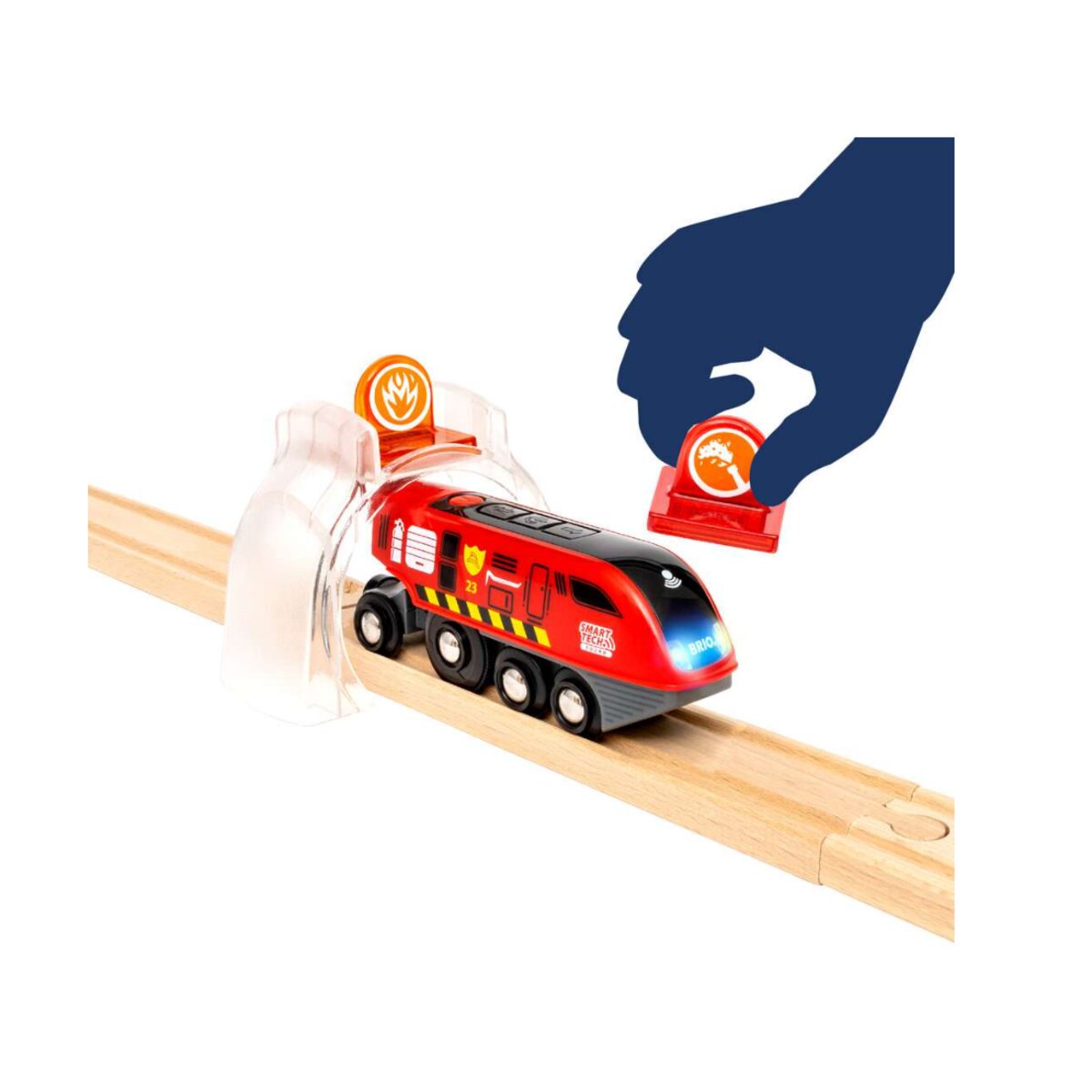 BRIO Smart Tech Sound Feuerwehreinsatz-Rettungs-Set