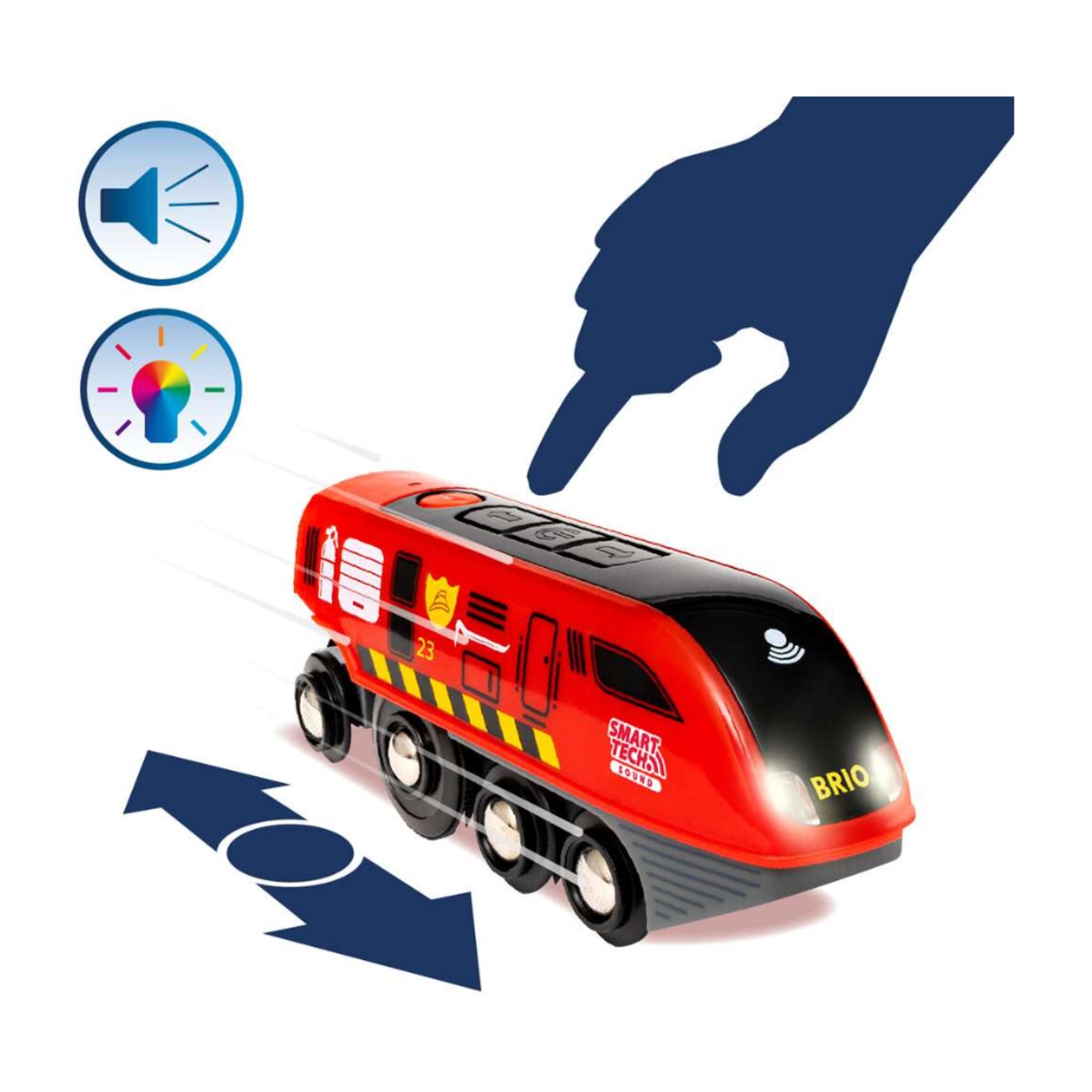 BRIO Smart Tech Sound Feuerwehreinsatz-Rettungs-Set