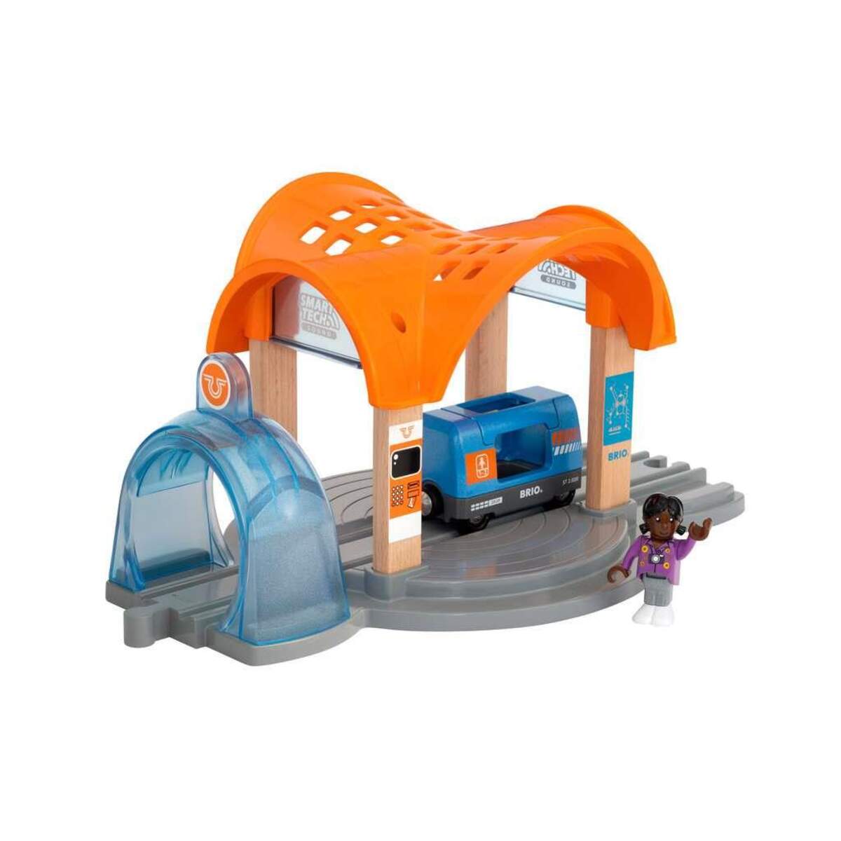 BRIO ST Sound Bahnhof m.ActionTunnel
