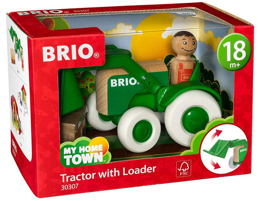 BRIO Traktor mit Frontlader