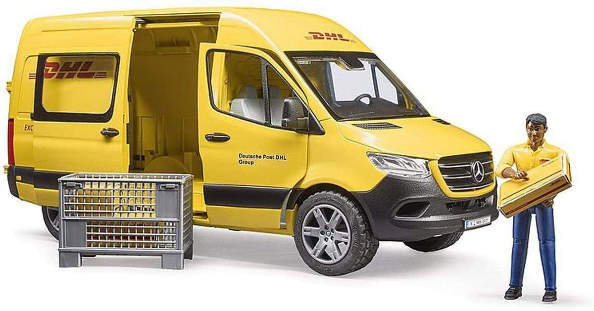 BRUDER® MB Sprinter DHL mit Fahrer