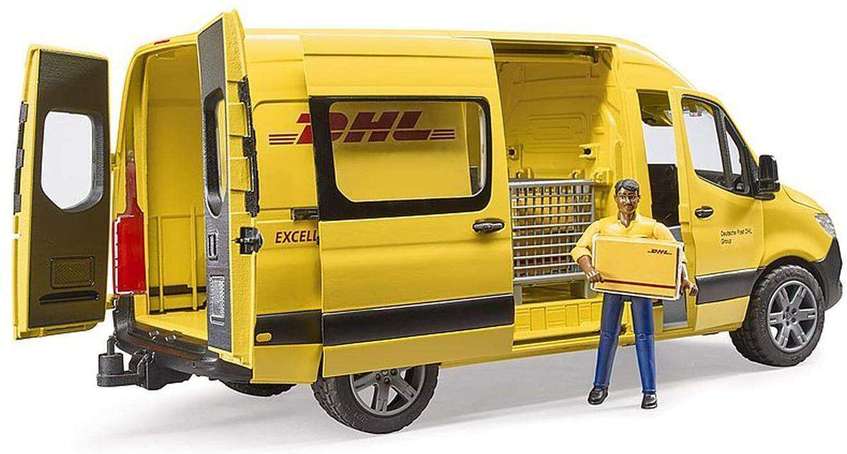 BRUDER® MB Sprinter DHL mit Fahrer