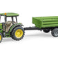 BRUDER® 2108 John Deere 5115M + mit Bordwandanhänger