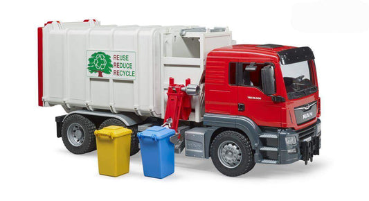BRUDER® 3761 MAN TGS Seitenlader Müll-LKW