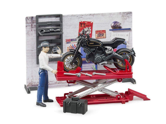 BRUDER® 62101 bworld Motorradwerkstatt