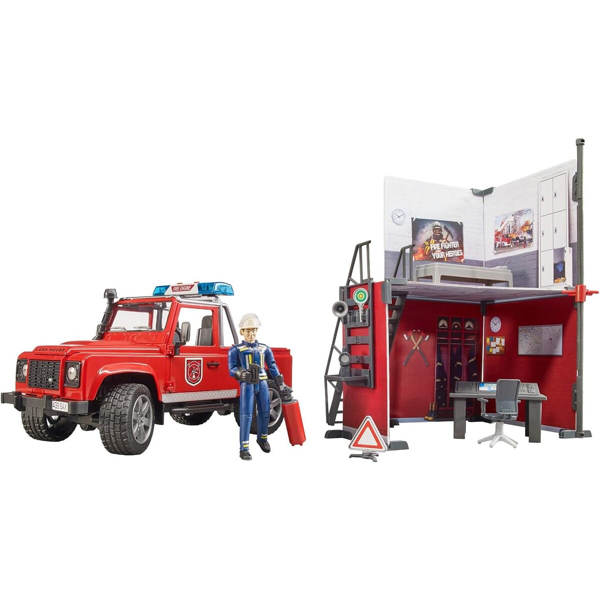 BRUDER® 62701 World Feuerwehrstation