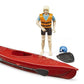 BRUDER® 63155 bworld Kajak mit Figur